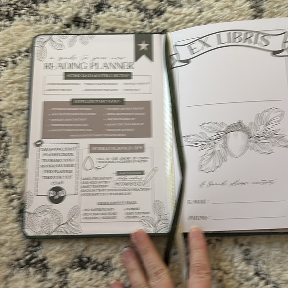 New without tags Owlcrate reading planner - Picture 3 of 8